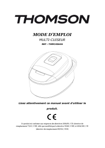 Mode d’emploi Thomson THMC45646 Autocuiseur