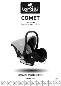 Manual Lorelli Comet Car Seat