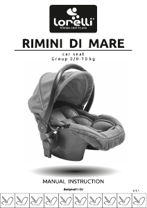 Manual Lorelli Rimini Di Mare Car Seat