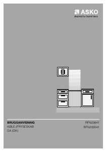 Brugsanvisning Asko RFN232041W Køle-fryseskab