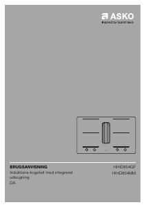 Brugsanvisning Asko HIHD854MM Kogesektion