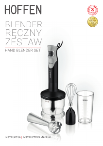 Handleiding Hoffen HB-2322 Staafmixer