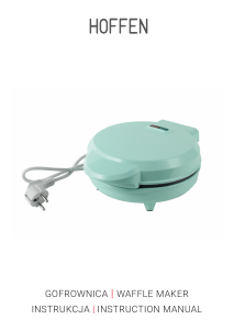 Instrukcja Hoffen WM-20149-M Gofrownica