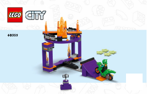 Bedienungsanleitung Lego set 60359 City Sturzflug-Challenge