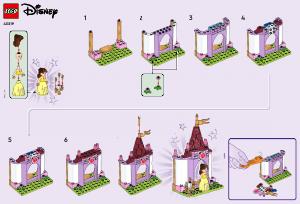 Manual Lego set 43219 Disney Princess Creative castles​