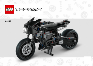 Bedienungsanleitung Lego set 42155 Technic The Batman – Batcycle