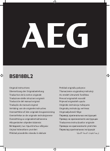Manual AEG BSB 18BL20 Drill-Driver