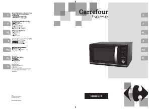 Manual de uso Carrefour Home HMG23-13 Microondas