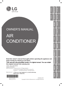 Manual LG PM05SK Aer condiționat