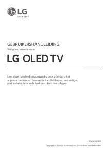 Handleiding LG OLED55C98LB OLED televisie
