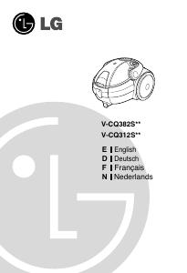 Manual LG V-CQ302STQ Vacuum Cleaner