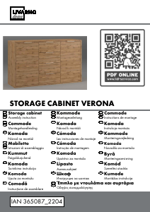 Εγχειρίδιο Livarno IAN 365087 Verona Συρταριέρα