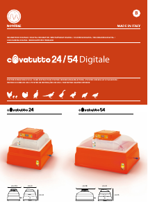 Handleiding Novital Covatutto 24 Digitale Broedmachine