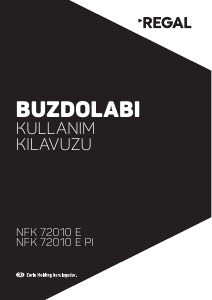 Kullanım kılavuzu Regal NFK 72010 E Donduruculu buzdolabı