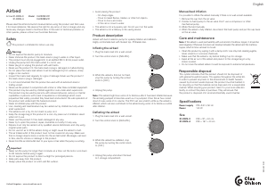 Handleiding Clas Ohlson 31-3225-3 Luchtbed