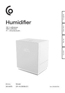 Manual Clas Ohlson DF-HU0618UC1 Humidifier