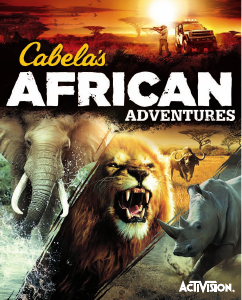 Handleiding Sony PlayStation 4 Cabelas African Adventures