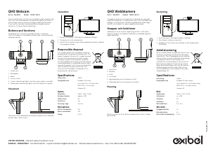 Bruksanvisning Exibel TWNT-WC10 Webcam