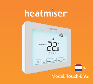 Handleiding Heatmiser Touch-E V2 Thermostaat