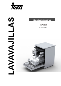 Manual de uso Teka LP9 850 Lavavajillas