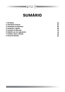 Manual FORTG FG4014 Aparelho de soldar