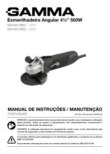 Manual Gamma GH1401/BR2 Rebarbadora
