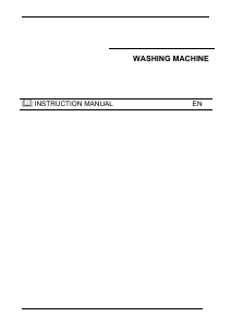 Manual Smeg WMFABBL-2 Washing Machine
