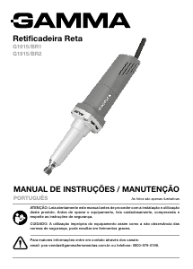 Manual Gamma G1915/BR2 Retificadora direita