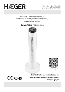 Mode d’emploi Haeger TF-032.004A Ventilateur