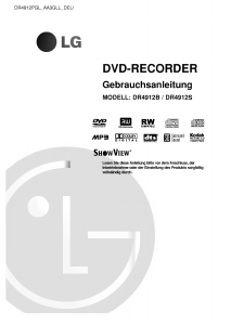 Bedienungsanleitung LG DR4912PGL DVD-player