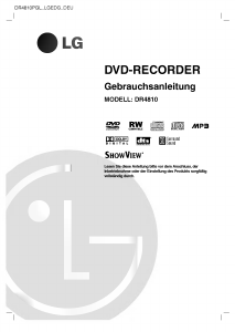 Bedienungsanleitung LG DR4810PGL DVD-player