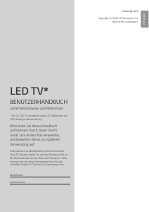 Bedienungsanleitung LG 86UQ801C0LB LED fernseher