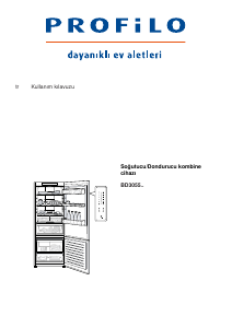 Kullanım kılavuzu Profilo BD3055WECN Donduruculu buzdolabı