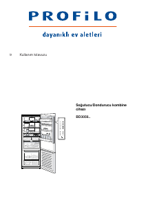 Kullanım kılavuzu Profilo BD3056BELN Donduruculu buzdolabı