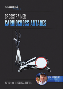 Bedienungsanleitung Skandika SF-1020 Antares Crosstrainer