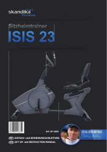 Handleiding Skandika SF-1630 Isis 23 Hometrainer
