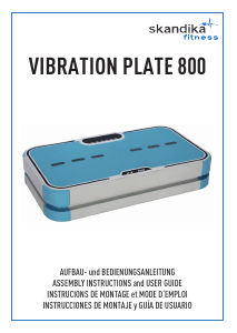 Mode d’emploi Skandika SF-1710 Vibration Plate 800 Plateforme vibrante