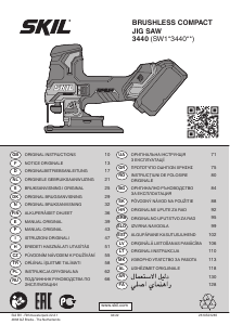 Manual Skil 3440 CA Ferăstrău vertical