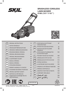 Kullanım kılavuzu Skil 0180 AA Çim biçme makinesi