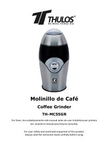 Manual Thulos TH-MC55GR Coffee Grinder