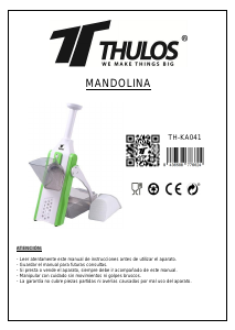 Handleiding Thulos TH-KA041 Mandoline