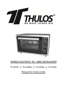 Manual de uso Thulos TH-HE38L2 Horno