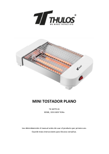Handleiding Thulos TH-MTP115 Broodrooster