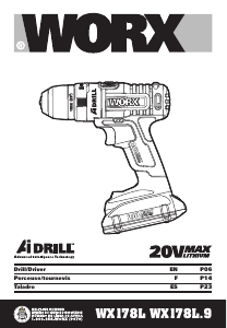 Manual Worx WX178L.3 Drill-Driver
