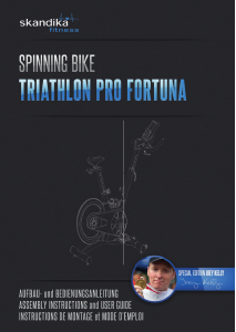 Manual Skandika SF-1860 Triathlon Pro Fortuna Exercise Bike