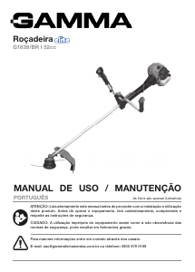 Manual Gamma G1839/BR Aparador de relva