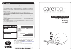 Manual Caretech MD 1500T Inalador