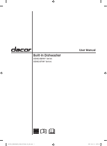 Manual Dacor DDW24M999US Dishwasher
