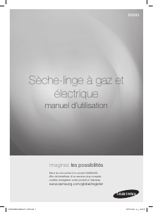 Mode d’emploi Samsung DV203AEW/XAC Sèche-linge