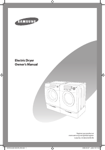 Manual Samsung DV316LEW Dryer